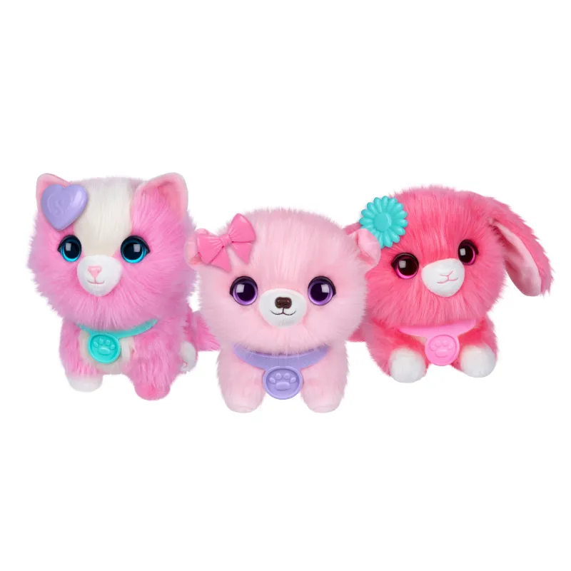 Interaktyvus žaislas Scruff-a-Luvs Pet Scruffs Pink 30326, 22 cm, ,spalva-dizainas parenkami atsitiktine tvarka,