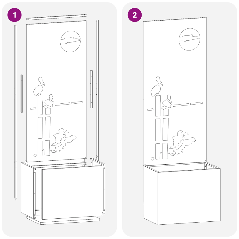 vidaXL Dārza privātuma ekrāns Sudrabs 50 x 140 cm Nerūsējošs tērauds