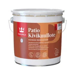 Краска для бетона Tikkurila Patio Kivikuullote, прозрачный, 2.7 л