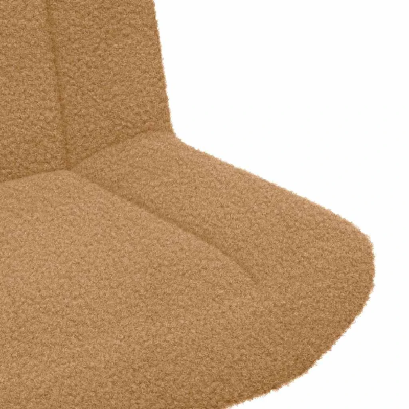 vidaXL Grozāmkrēsls Bēša 63 x 75 x 76 cm Aitas āda