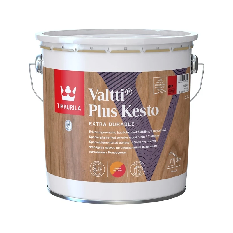 Impregnants Tikkurila Valtti Plus Kesto. OPP bāze. 2.7 l