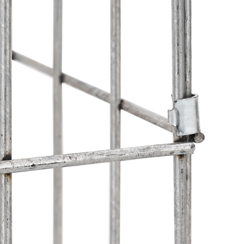 vidaXL Gabiona jaucējkrāns Sudraba 25 x 25 x 100 cm Nerūsējošs tērauds