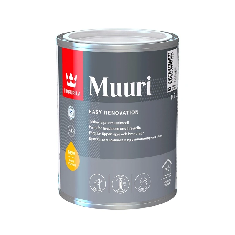 Krāsa muuri kamīniem-krāsns mūrīši 0.9l