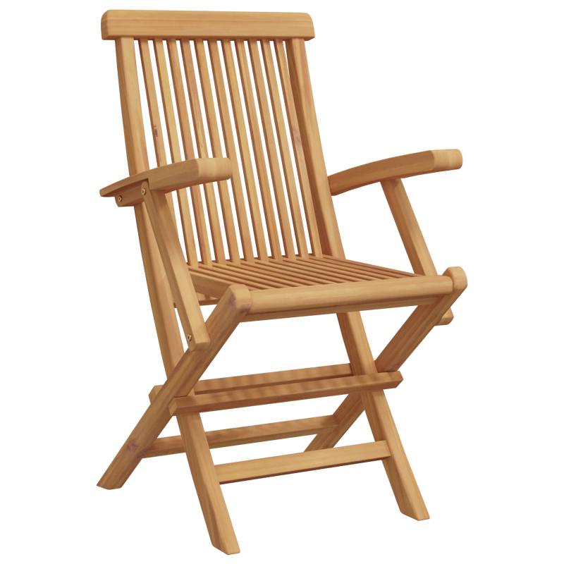 vidaXL Dārza ēdamgalds 3 pcs Brūna Cietā akācijas koks