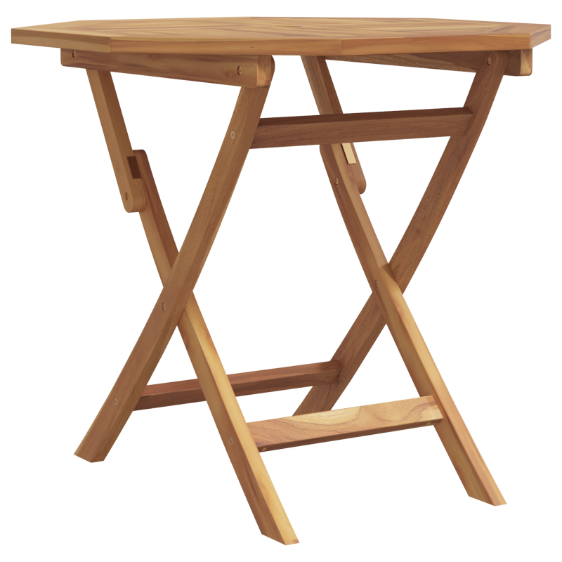 vidaXL Dārza ēdamgalds 3 pcs Brūna Cietā akācijas koks