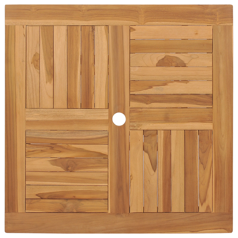 vidaXL Dārza ēdamgalds 3 pcs Brūna Cietā akācijas koks