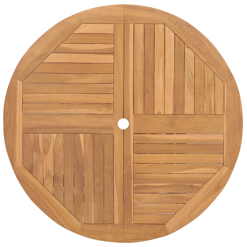 vidaXL Dārza ēdamgalds 5 pcs Brūna Ciets tekša koks