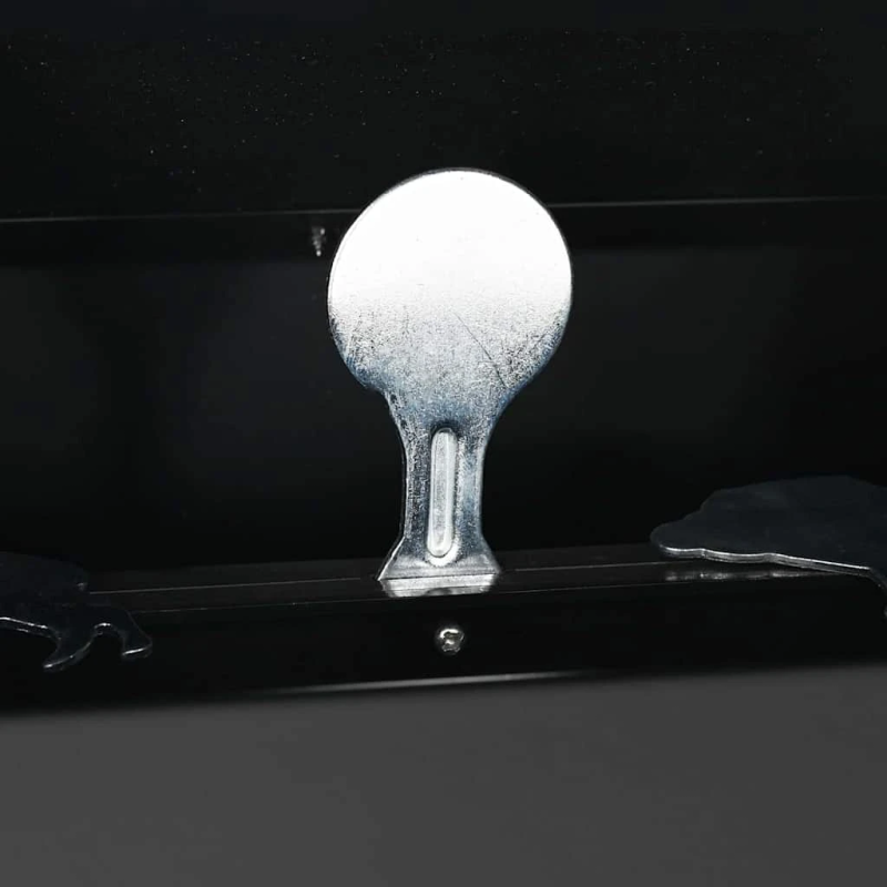 vidaXL Lodiņu slazds Melna 29 x 22 x 20 cm Tērauds