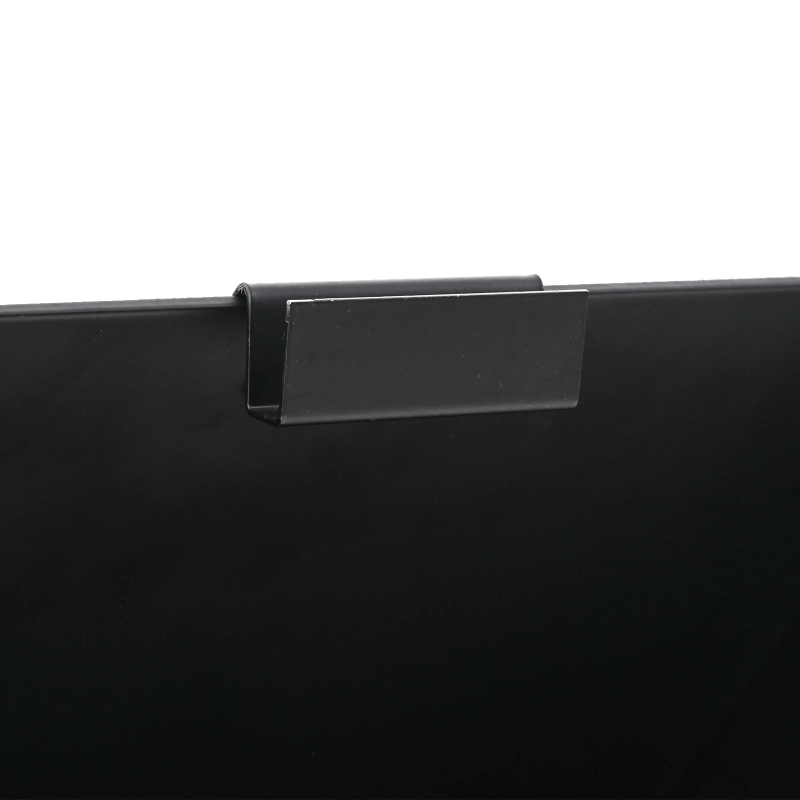 vidaXL Ložu uztvērējs Melna 31 x 23 x 31,5 cm Tērauds