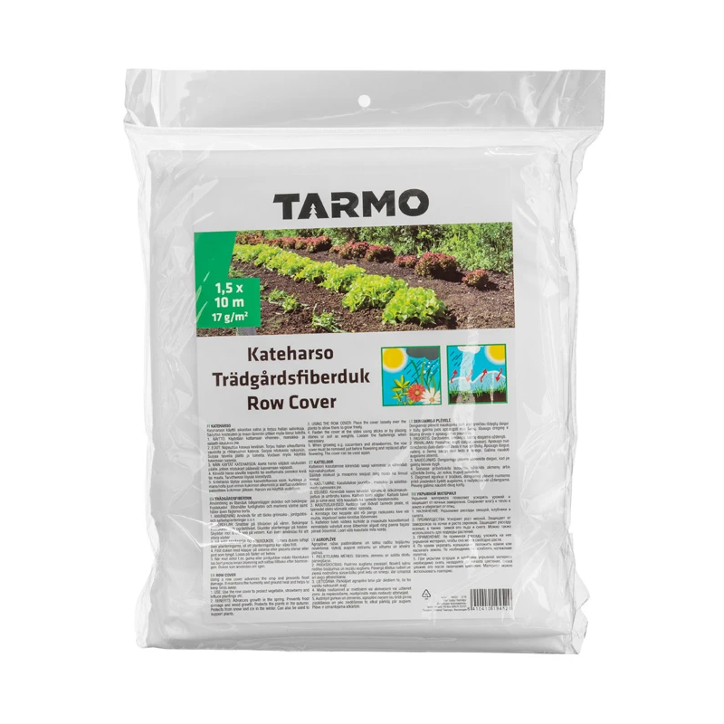 Tarmo aizsargtīkls Frost 1,5×10 m, balts