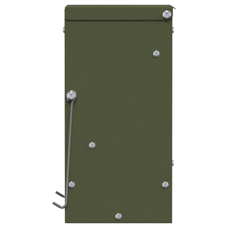 vidaXL Trušu barotājs Olīvu zaļš 12,5 x 12,5 x 25 cm