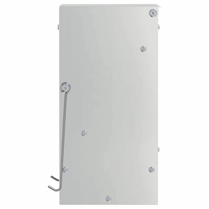 vidaXL Trušu barotājs Sudraba 12,5 x 12,5 x 25 cm Cinkots tērauds