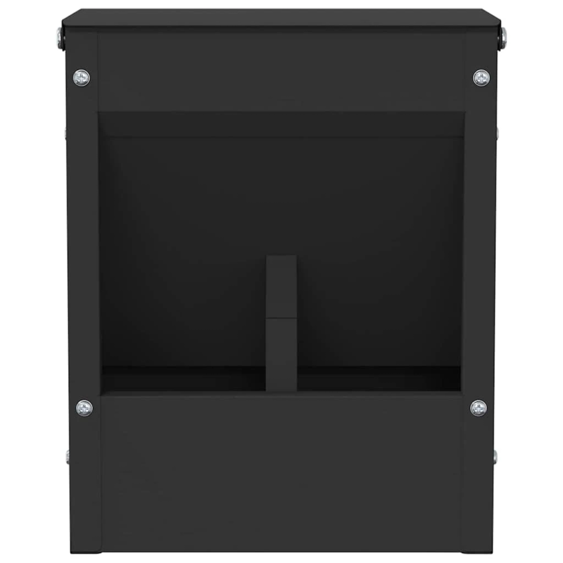 vidaXL Trušu barotājs Melna 20 x 12,5 x 25 cm Auksti velmēts tērauds