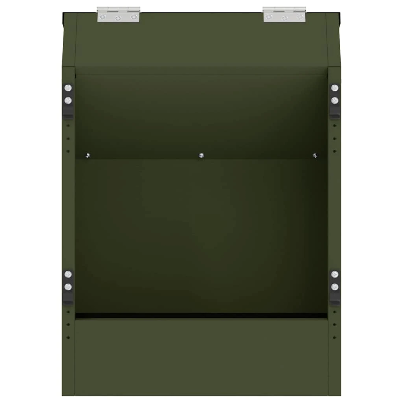 vidaXL Trušu barotājs Olīvu zaļš 64.5 x 25.5 x 45.5 cm