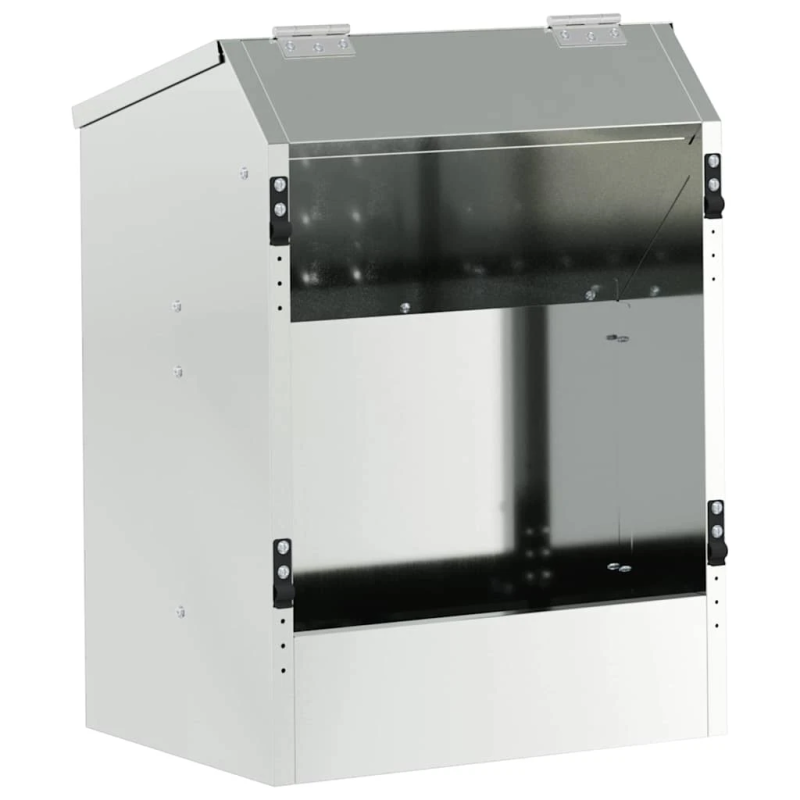 vidaXL Trušu barotājs Sudraba 64.5 x 25.5 x 45.5 cm Cinkots tērauds