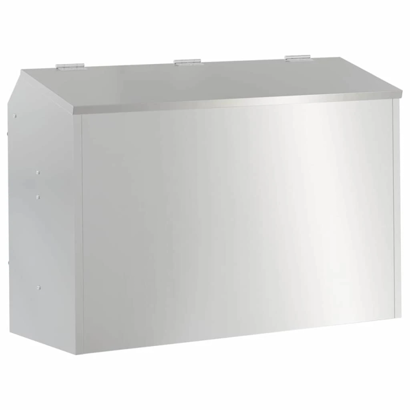 vidaXL Trušu barotājs Sudraba 64.5 x 25.5 x 45.5 cm Cinkots tērauds