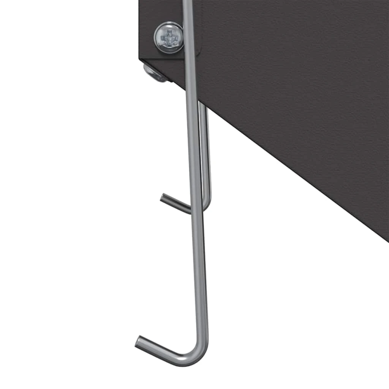 vidaXL Trušu barotājs Melna 12,5 x 26 x 28,5 cm Auksti velmēts tērauds