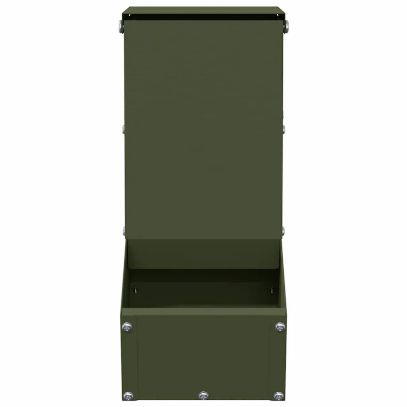 vidaXL Trušu barotājs Olīvu zaļš 12,5 x 26 x 28,5 cm