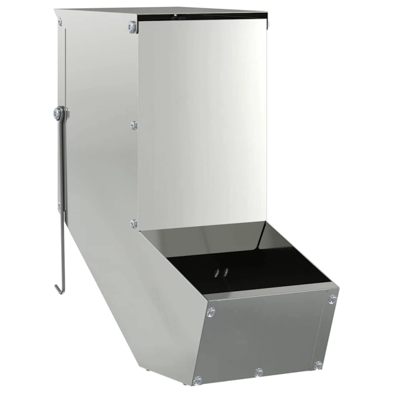 vidaXL Trušu barotājs Sudraba 12,5 x 26 x 28,5 cm Cinkots tērauds