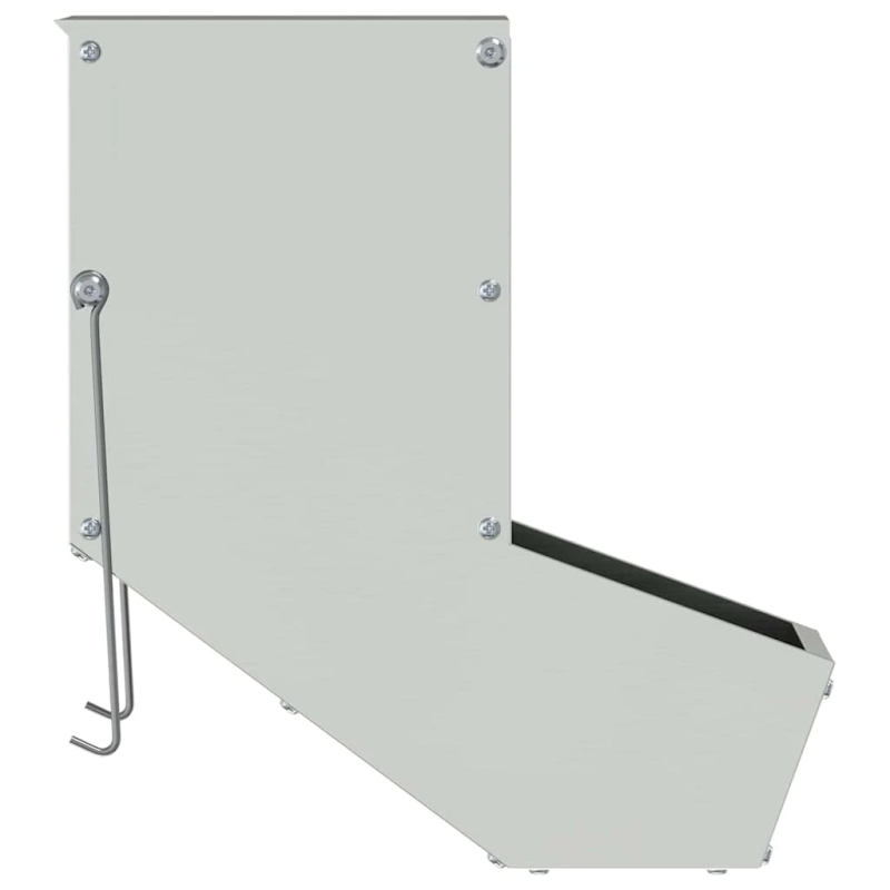 vidaXL Trušu barotājs Sudraba 17,5 x 26 x 28,5 cm Cinkots tērauds