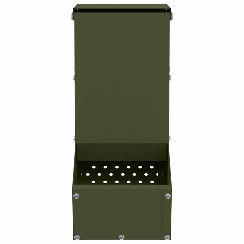 vidaXL Trušu barotājs Olīvu zaļš 12,5 x 26 x 28,5 cm