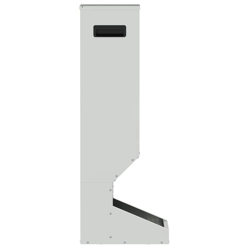 vidaXL Briedžu barotava Sudraba 28 x 30 x 80 cm Cinkots tērauds