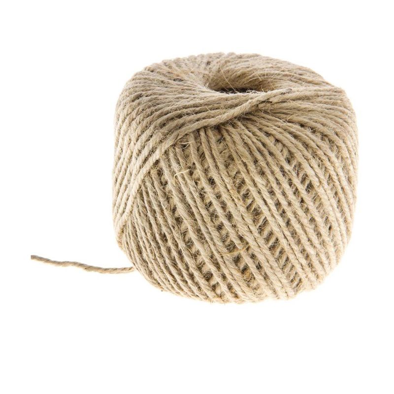 Tarmo džutas aukla 2 mm × 100 m, ~400 g, brūna