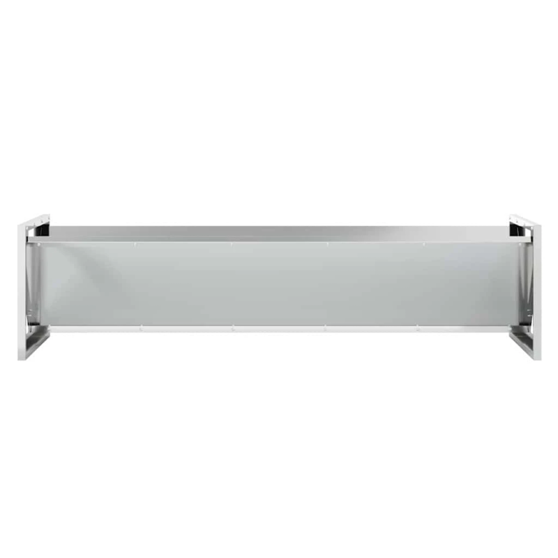 vidaXL Lauksaimniecības barošanas caurule Sudraba 108 x 50 x 28 cm