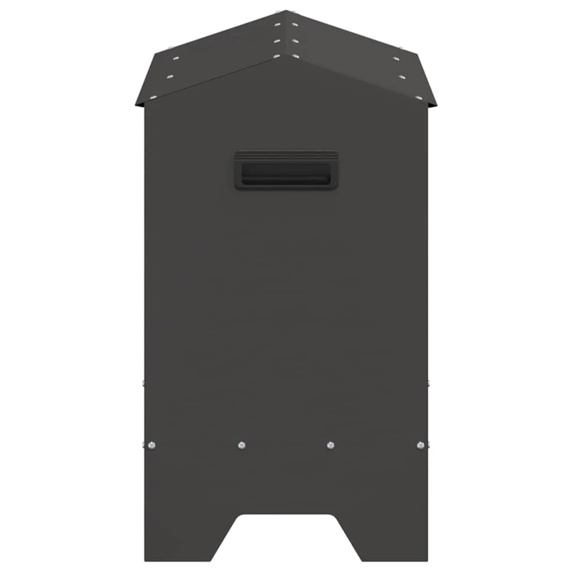 vidaXL Vistas barošanas grozs Melna 81 x 32 x 53,5 cm