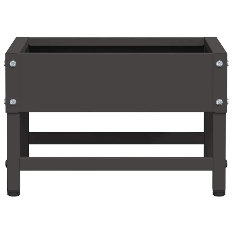 vidaXL Putnu barotājs Melna 80 x 28 x 13.5 cm Auksti velmēts tērauds