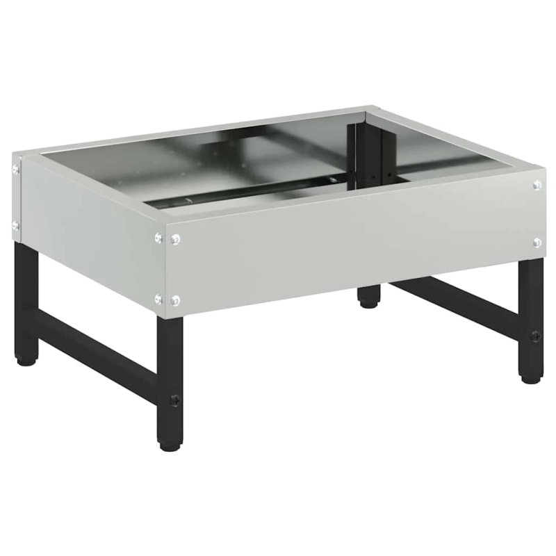 vidaXL Putnu barotājs Sudraba 80 x 28 x 13.5 cm Cinkots tērauds