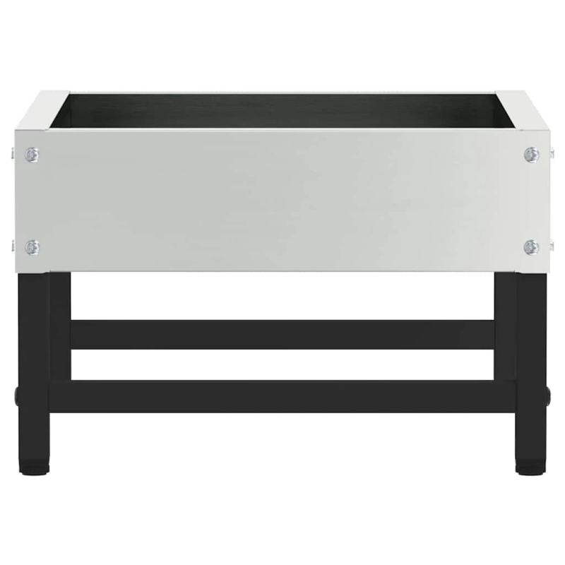 vidaXL Putnu barotājs Sudraba 80 x 28 x 13.5 cm Cinkots tērauds