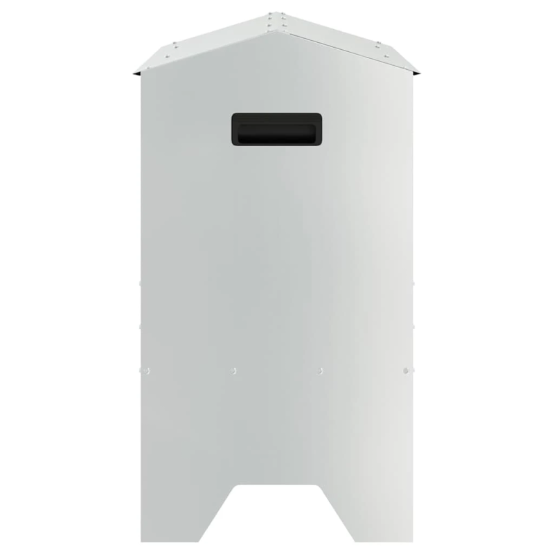 vidaXL Lauksaimniecības barošanas caurule Sudraba 79 x 35 x 62 cm