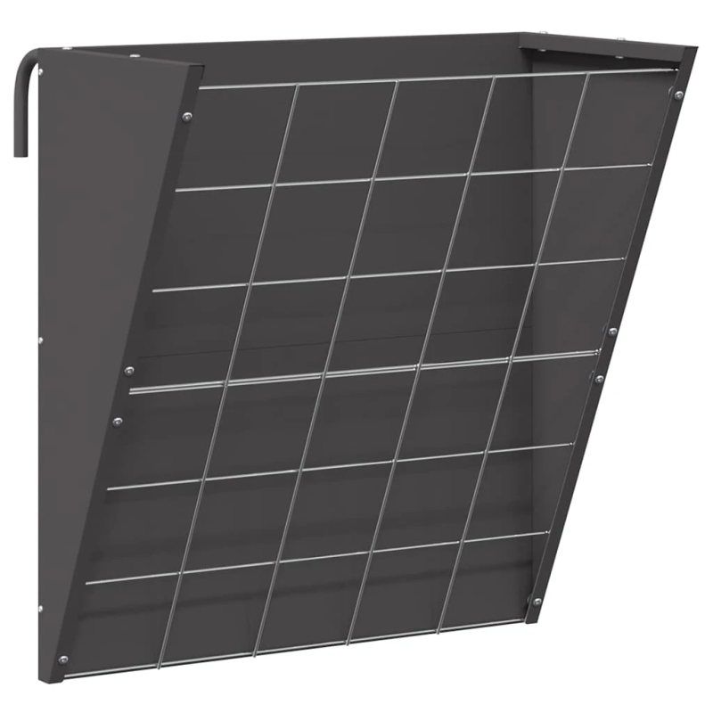 vidaXL Karājamais sienu barotājs Melna 61 x 33 x 66 cm