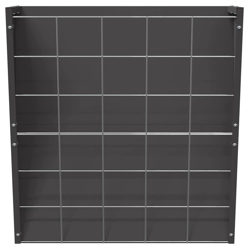 vidaXL Karājamais sienu barotājs Melna 61 x 33 x 66 cm