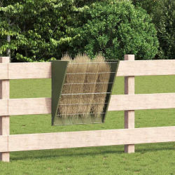 vidaXL Karājamais sienu barotājs Olīvu zaļš 61 x 33 x 66 cm