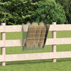 vidaXL Karājamais sienu barotājs Sudraba 61 x 33 x 66 cm