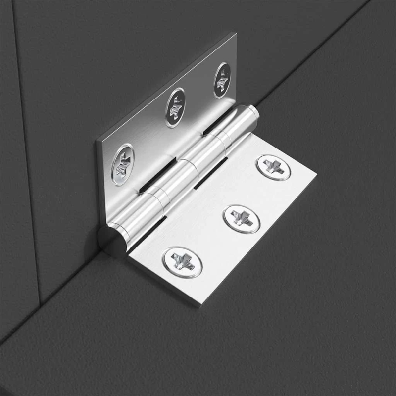 vidaXL Cūku barotava Melna 55 x 51 x 91,5 cm Auksti velmēts tērauds