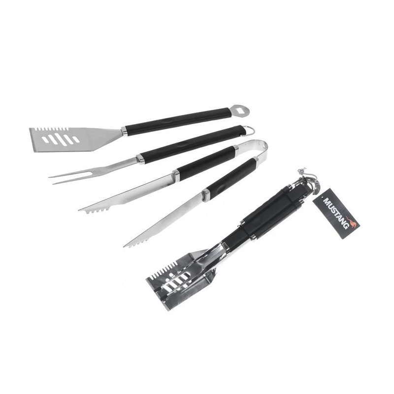 Grilēšanas piederumu kpl mustang 3gab