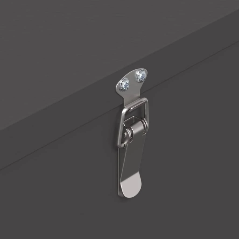 vidaXL Vistas barotava Melna 60,5 x 29 x 51 cm Auksti velmēts tērauds