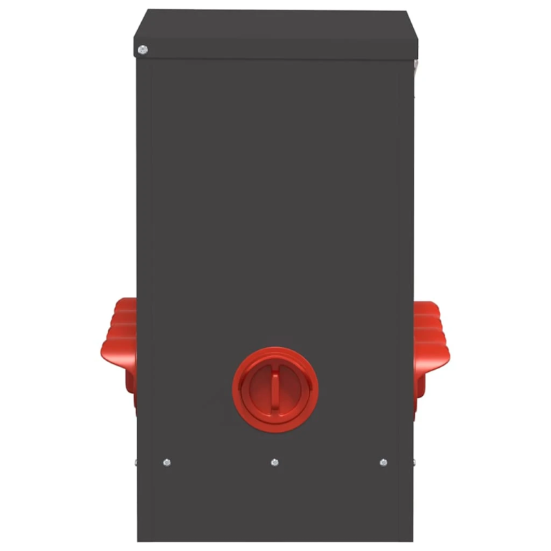 vidaXL Vistas barotava Melna 60,5 x 29 x 51 cm Auksti velmēts tērauds