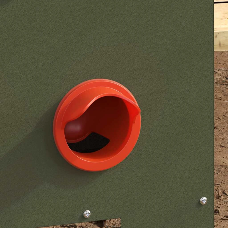 vidaXL Vistas barotava Olīvu zaļš 40,5 x 25 x 38 cm