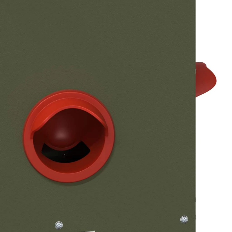 vidaXL Vistas barotava Olīvu zaļš 40,5 x 25 x 38 cm