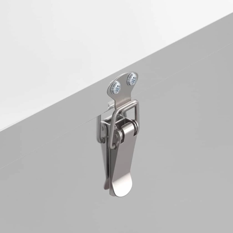 vidaXL Vistas barotava Sudraba 40,5 x 25 x 38 cm Cinkots tērauds