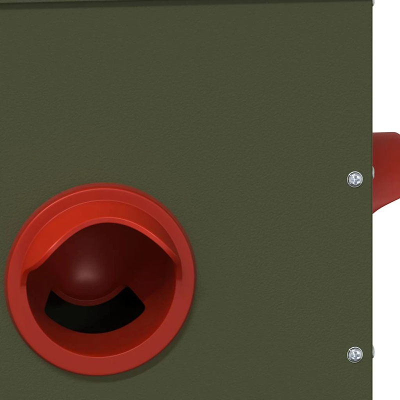 vidaXL Vistas barotava Olīvu zaļš 41,5 x 20,5 x 33 cm