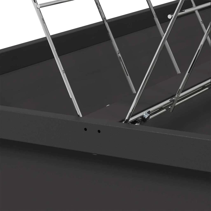 vidaXL Liellopu barotava Melna 100 x 60 x 90 cm Auksti velmēts tērauds