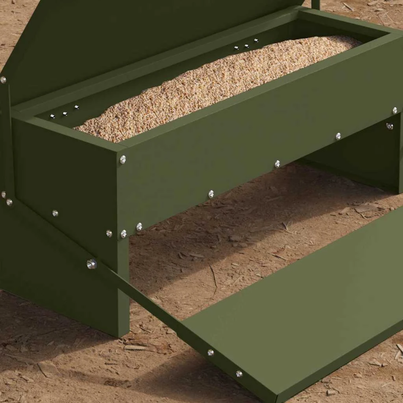 vidaXL Vistas svara barotājs Olīvu zaļš 48,5 x 39,5 x 19 cm