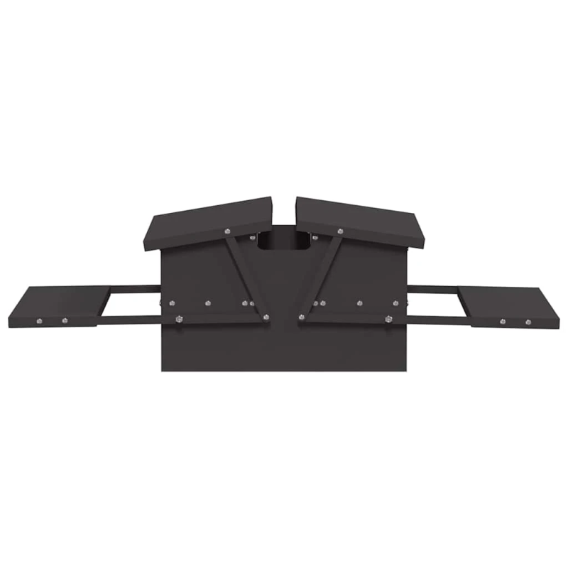 vidaXL Vistas svara barotājs Melna 75 x 53 x 20,5 cm