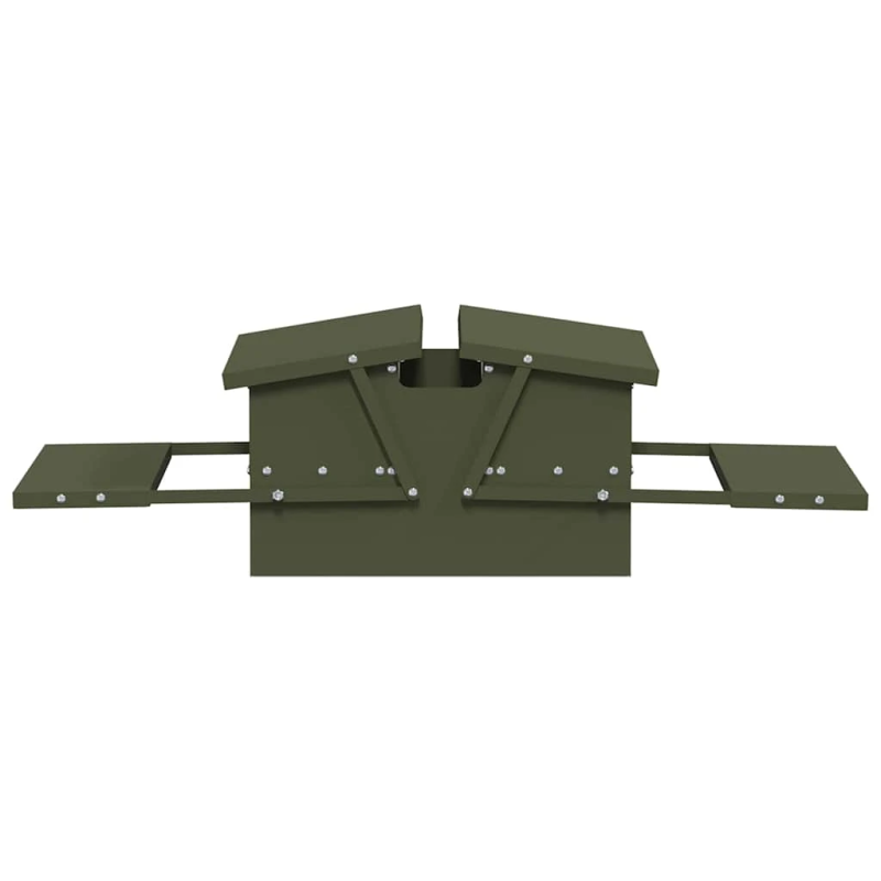 vidaXL Vistas svara barotājs Olīvu zaļš 75 x 53 x 20,5 cm