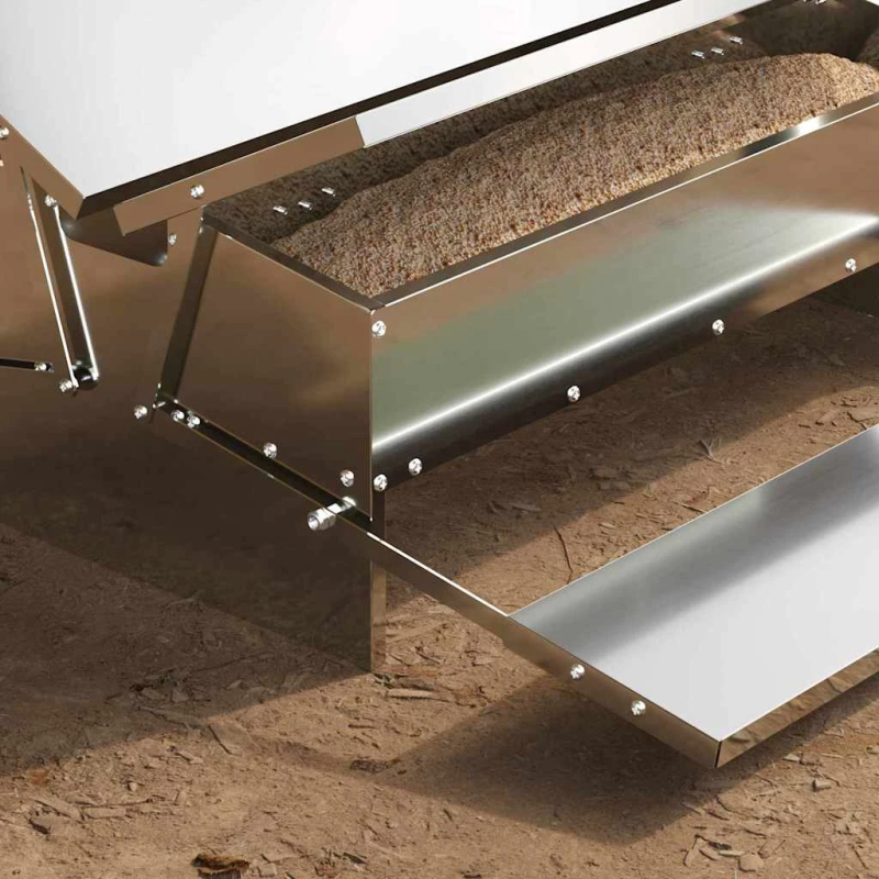 vidaXL Vistas svara barotājs Sudraba 75 x 53 x 20,5 cm Cinkots tērauds